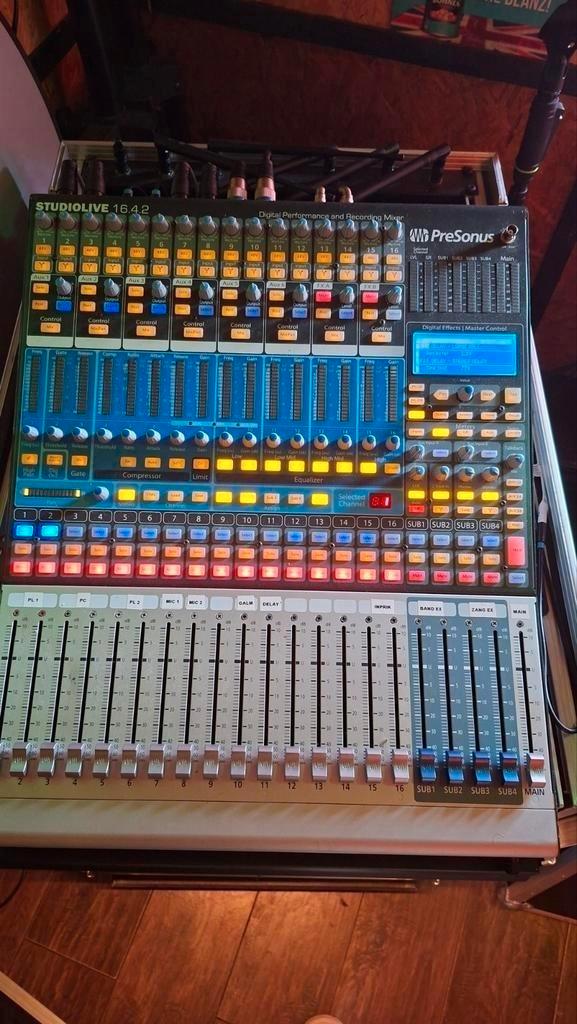 Complete liverack voor bijv zang,, Muziek en Instrumenten, Mengpanelen, Gebruikt, Ophalen of Verzenden