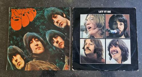 Beatles Rubber Soul, Let It Be en Sgt Peppers UK hoezen, Cd's en Dvd's, Vinyl | Rock, Gebruikt, Poprock, Overige formaten, Verzenden