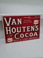 Van houten emaille bord, Ophalen of Verzenden, Zo goed als nieuw