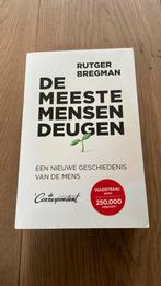 Rutger Bregman - De meeste mensen deugen, Ophalen of Verzenden, Zo goed als nieuw, Rutger Bregman