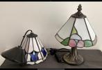 Tiffany style lampen, Huis en Inrichting, Lampen | Tafellampen, Ophalen of Verzenden, Glas, Minder dan 50 cm