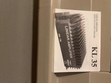 Te Koop Linear Amplifier KL 35 beschikbaar voor biedingen