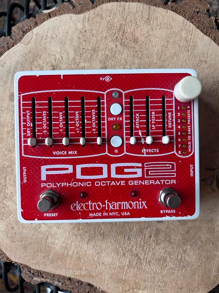 Electro Harmonix POG2 - Octaaf Pedaal, Muziek en Instrumenten, Effecten, Gebruikt, Overige typen, Ophalen of Verzenden