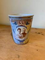 Geemailleerde / emaille koningsbeker 1901, Ophalen of Verzenden, Zo goed als nieuw