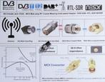 MXC MCX male - IEC-Female Coax plug Antenne RF Adapter DVB, Audio, Tv en Foto, Audiokabels en Televisiekabels, Nieuw, Ophalen of Verzenden