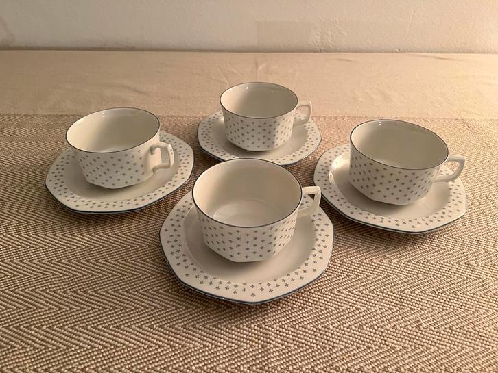 Seltmann Weiden Aurelia - 4 Kop en Schotels, Huis en Inrichting, Keuken | Servies, Gebruikt, Kop(pen) en/of Schotel(s), Overige stijlen