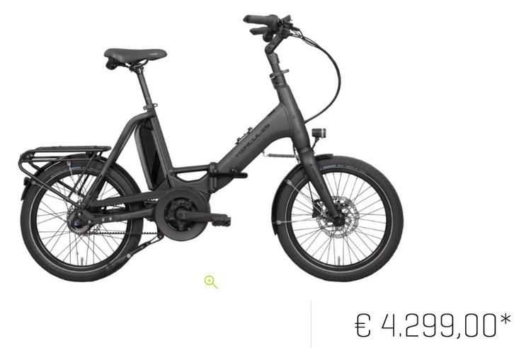E-bike Electrische vouwfiets Hercules TE KOOP/OF RUILEN, Fietsen en Brommers, Fietsen | Vouwfietsen, Zo goed als nieuw, Overige merken