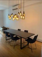 Eet tafel, donker bruin - 2,40 bij 1,00, Ophalen, Vijf personen of meer, Rechthoekig, 50 tot 100 cm
