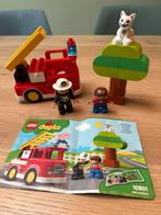 Lego Duplo Brandweerauto Set, Ophalen of Verzenden, Zo goed als nieuw, Complete set, Duplo