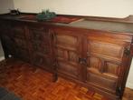 Volhouten BUFFETKAST, Huis en Inrichting, Ophalen, Spaanse stijl, 100 tot 150 cm, Eikenhout