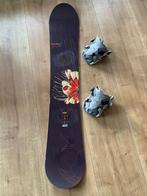 Snowboard Rossignol Diva met bindingen, Sport en Fitness, Snowboarden, Ophalen of Verzenden