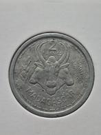 Madagascar 2 francs 1953, Ophalen of Verzenden