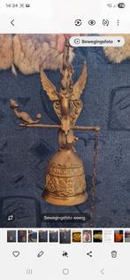 Antiek deur bel, Antiek en Kunst, Antiek | Koper en Brons, Ophalen, Brons