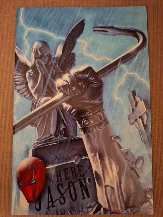 DC Task Force Z #1D - Migliari Variant - KEY! Red Hood, Boeken, Strips | Comics, Zo goed als nieuw, Eén comic, Amerika, Ophalen of Verzenden