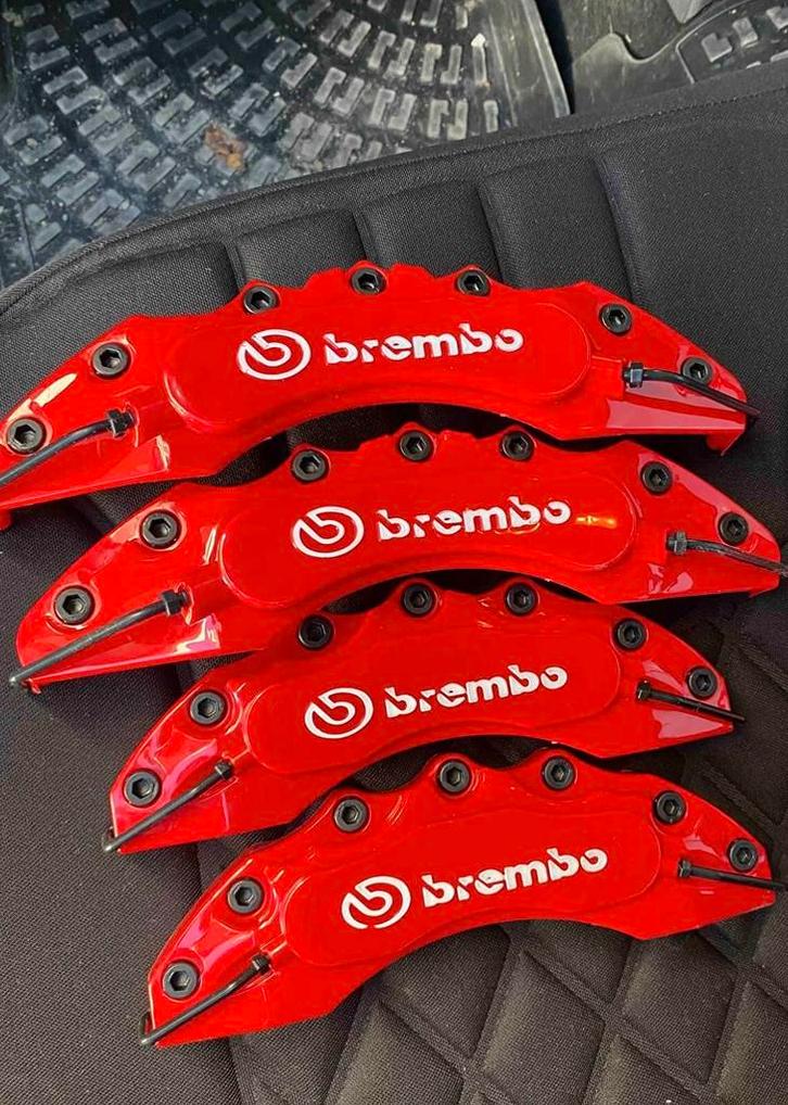 Remklauw covers – Rood – Universeel – Nieuw, Auto diversen, Tuning en Styling, Verzenden