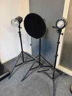 Bresser BRM-300AM 3x 300W Studio Flitsers, Ophalen of Verzenden, Gebruikt, Lamp of Flitsset