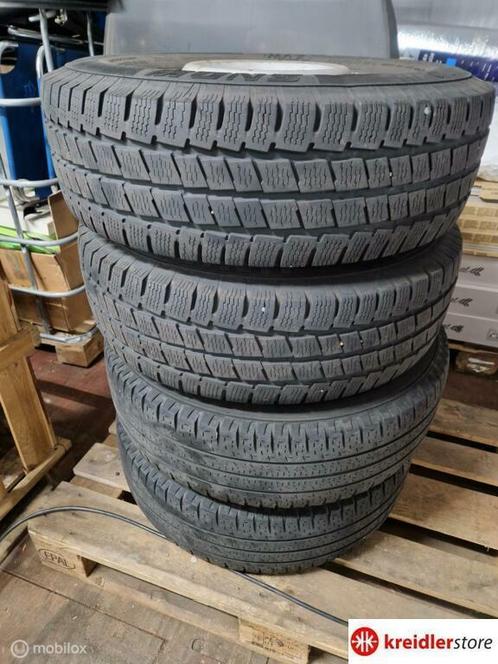 Banden op velg set van 4 stuks215/75/16  Fiat Ducato 2007, Auto-onderdelen, Banden en Velgen, Band(en), 16 inch, 215 mm, Bestelwagen