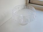 Mooie glazen schaal op voet, Antiek en Kunst, Antiek | Glas en Kristal, Ophalen of Verzenden