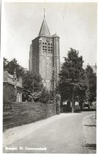 BREUGEL ST  GENOVEVAKERK 1957 GLANSKAART 247, Verzenden, 1940 tot 1960, Gelopen, Noord-Brabant