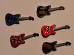 Normaal Hoken achterhoek muziek vintage gitaar speldjes, Ophalen of Verzenden, Gebruikt