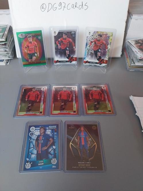 Lot 8x Desire Doue Voetbalkaarten in bulk, Hobby en Vrije tijd, Stickers en Plaatjes, Zo goed als nieuw, Meerdere plaatjes, Ophalen of Verzenden