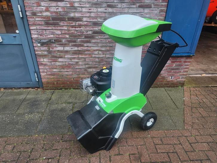 benzinehakselaar viking  o wielen, Tuin en Terras, Hakselaars, Zo goed als nieuw, Ophalen of Verzenden