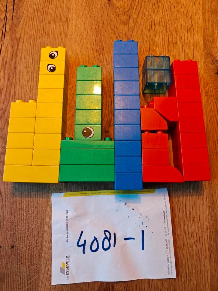 Lego Duplo 4081-1, zonder emmer, Kinderen en Baby's, Speelgoed | Duplo en Lego, Gebruikt, Duplo, Losse stenen, Ophalen of Verzenden