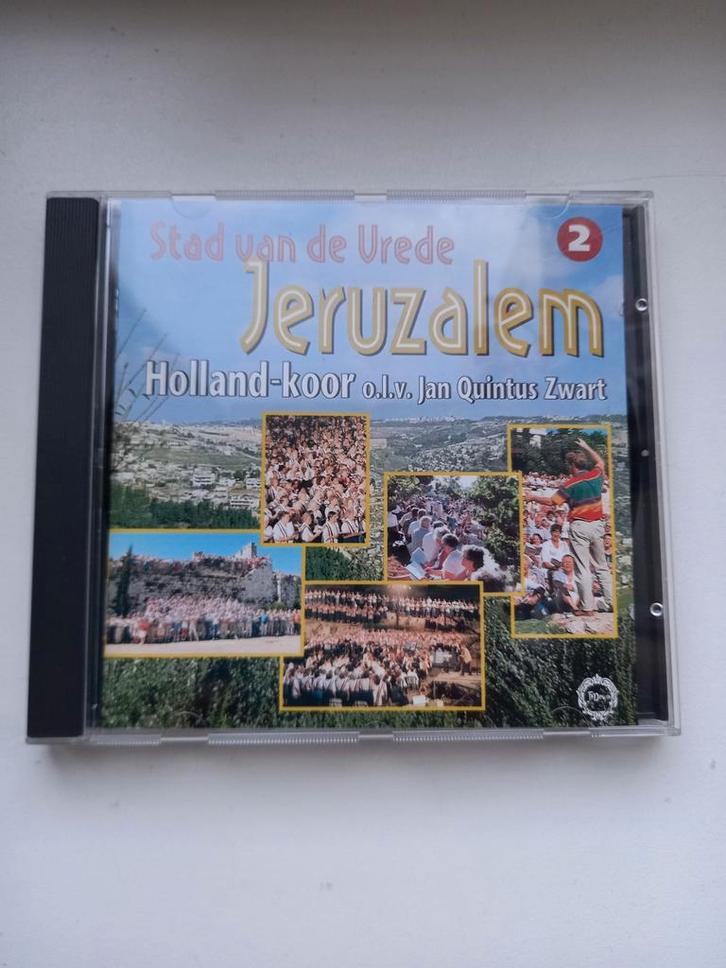 CD Holland-koor - Stad van de Vrede - Jeruzalem, Cd's en Dvd's, Cd's | Religie en Gospel, Gebruikt, Koren of Klassiek, Ophalen of Verzenden