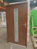 Aluminium Deur   b110 x h208 cm Hout -2194-, 100 tot 120 cm, Ophalen of Verzenden, Metaal, 200 tot 215 cm