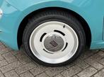 Fiat 500 C 0.9 TwinAir Turbo Anniversario Cabrio *carplay, Gebruikt, Euro 6, Cabriolet, Leder en Stof