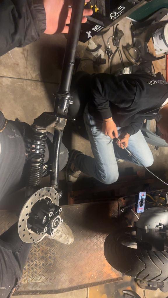 Sp vork zip, Fietsen en Brommers, Scooters | Piaggio, Zo goed als nieuw, Zip, Benzine, Ophalen of Verzenden