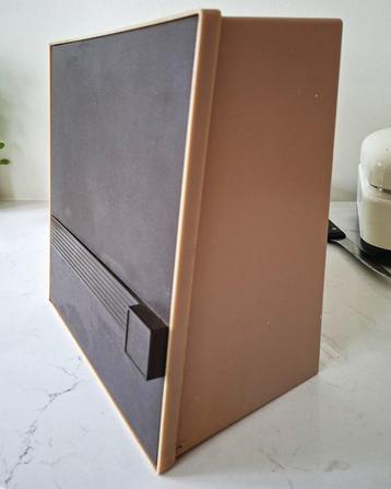Retro bruin badkamerkastje vintage kastje medicijnkastje beschikbaar voor biedingen
