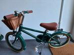 Banwood Kinderfiets - Donkergroen met Mand, Fietsen en Brommers, Fietsen | Kinderfietsjes, Ophalen of Verzenden, Zo goed als nieuw