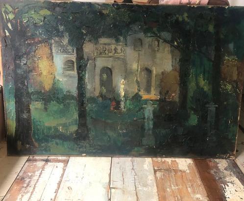 Olieverf schilderij J. Vogtschmidt gesigneerd, Antiek en Kunst, Kunst | Schilderijen | Klassiek, Ophalen