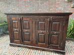 Koloniaal dressoir met karakter, Ophalen, Gebruikt, 100 tot 150 cm, Overige houtsoorten