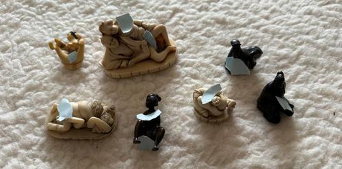 Shunga beeldjes Japan erotisch tantra kunst, Verzamelen, Beelden en Beeldjes, Zo goed als nieuw, Ophalen of Verzenden