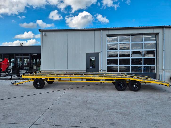 Schamelwagen autoambulance autotransporter 8 meter, Auto diversen, Aanhangers en Bagagewagens, Gebruikt, Ophalen