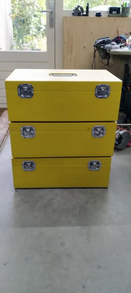 3 gereedschapskisten maat maxi systainer, Doe-het-zelf en Verbouw, Gereedschapskisten, Zo goed als nieuw, Ophalen of Verzenden