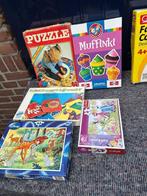 5 kinder puzzels in één koop, Ophalen of Verzenden, Minder dan 10 stukjes, Gebruikt, 4 tot 6 jaar