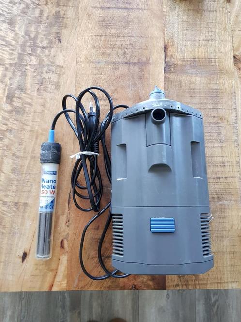 Aquariumpomp met verwarming Oase Bio Plus 50, Dieren en Toebehoren, Vissen | Aquaria en Toebehoren, Zo goed als nieuw, Verlichting of Verwarming