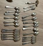 Verzilverd bestek Keltum P1 Hollands glad, Huis en Inrichting, Keuken | Bestek, Ophalen of Verzenden, Zo goed als nieuw, Zilver