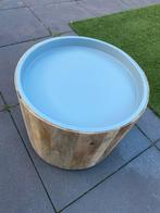 Bijzettafel by Boo - Tub Lichtgrijs, Ophalen, Minder dan 50 cm, Rond, Nieuw