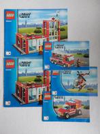 LEGO City 60004 Brandweerkazerne, Kinderen en Baby's, Speelgoed | Duplo en Lego, Ophalen of Verzenden, Lego, Zo goed als nieuw