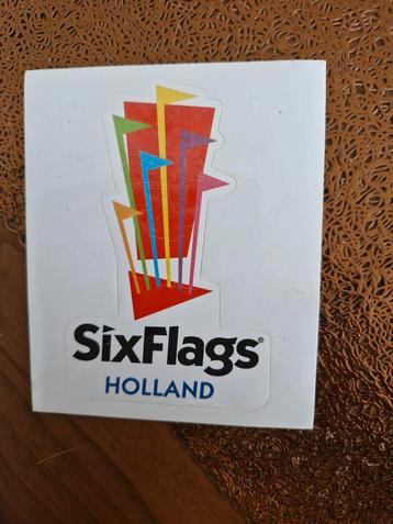 2421 Six Flags Holland Sticker beschikbaar voor biedingen