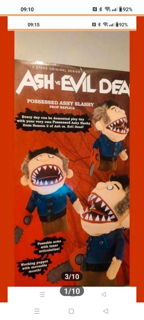 Twee ashy slashy poppen stunt puppets evil death Neca, Verzamelen, Speelgoed, Nieuw, Ophalen of Verzenden