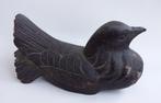 Antiek Grote Hout Houten Vogel Azië China Bali Tibet Nepal, Antiek en Kunst, Ophalen of Verzenden