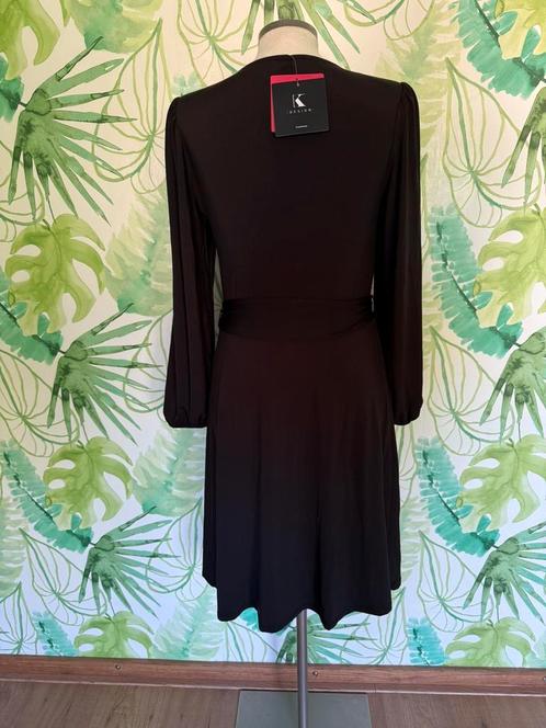 Nieuwe zwarte jurk van K-design maat S, Kleding | Dames, Jurken, Nieuw, Maat 36 (S), Zwart, Onder de knie, Ophalen of Verzenden