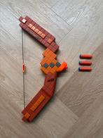 Minecraft Nerf Boog met Pijlen, Ophalen of Verzenden, Zo goed als nieuw, Jongen of Meisje
