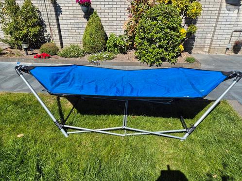 Hangmat en hangmatonderstel Kelsyus Q, Tuin en Terras, Hangmatten, Gebruikt, Ophalen of Verzenden