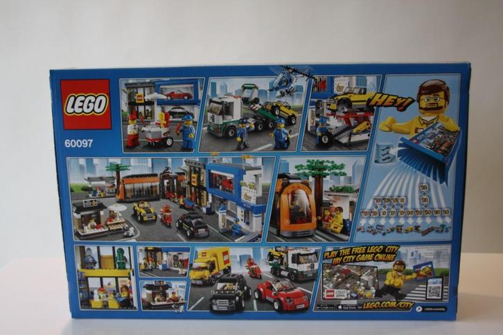 LEGO City 60097-Stadsplein-nieuw in gesealde doos (1), Kinderen en Baby's, Speelgoed | Duplo en Lego, Nieuw, Lego, Complete set